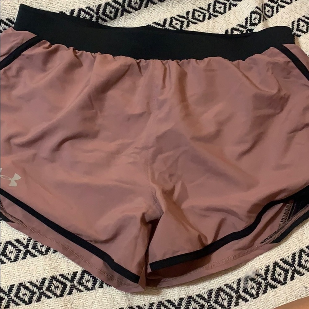 Pinkish purple UA shorts!